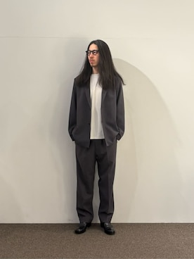 「COLUMN（コラム）のアイテム」を使った、ESTNATION MENSさん（メンズ・174cm）の夏コーディネート