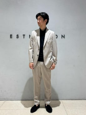 「ESTNATION（エストネーション）のアイテム」を使った、ESTNATION MENSさん（メンズ・172cm）の夏コーディネート