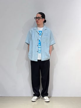 「ESTNATION（エストネーション）のアイテム」を使った、ESTNATION MENSさん（メンズ・174cm）の夏コーディネート