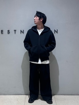 「onegravity（ワングラビティ）のアイテム」を使った、ESTNATION MENSさん（メンズ・174cm）の夏コーディネート