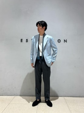「ESTNATION（エストネーション）のアイテム」を使った、ESTNATION MENSさん（メンズ・172cm）の夏コーディネート