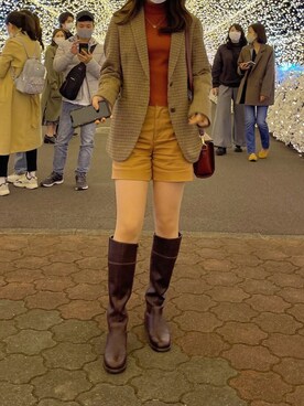 メさん(レディース・156cm)の秋コーディネート