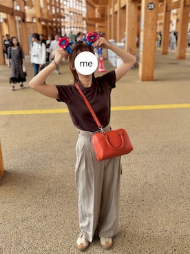 「VIS（ビス）のアイテム」を使った、ゆかたん半島さん（骨格ウェーブ・レディース・153cm）の秋コーディネート