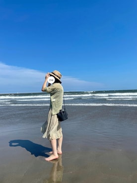 ゆかたん半島さん（レディース・153cm）の夏コーディネート