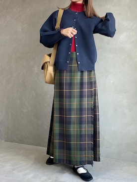 「drogheria Crivellini（ドロゲリアクリベリーニ）のアイテム（バレエシューズ）」を使った、おと.さん（レディース・165cm）の春コーディネート