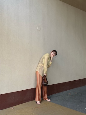 ななこさん（レディース・172cm）の夏コーディネート