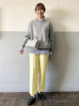 ADAM ET ROPE' STAFFさん（レディース・167cm）の冬コーディネート