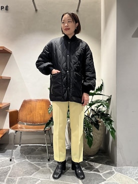 ADAM ET ROPE' STAFFさん（レディース・163cm）の冬コーディネート