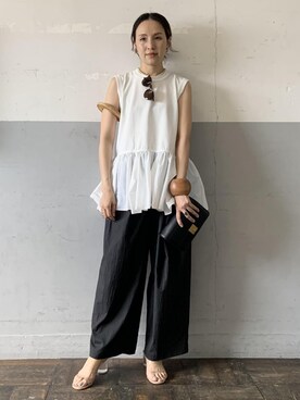 ADAM ET ROPE' STAFFさん(レディース・166cm)の夏コーディネート