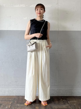 ADAM ET ROPE' STAFFさん（レディース・158cm）の夏コーディネート