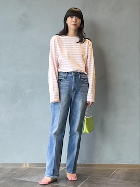 ADAM ET ROPE' STAFFさん（レディース・158cm）の冬コーディネート