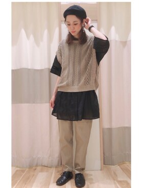 torikaiさん（レディース・160cm）の夏コーディネート