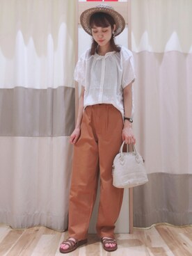 torikaiさん（レディース・160cm）の夏コーディネート