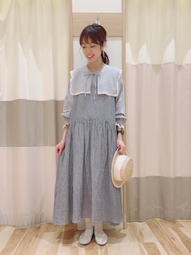「ゆべしコラボ」｜「アイテム（パンプス）」を使った、torikaiさん（レディース・160cm）の春コーディネート