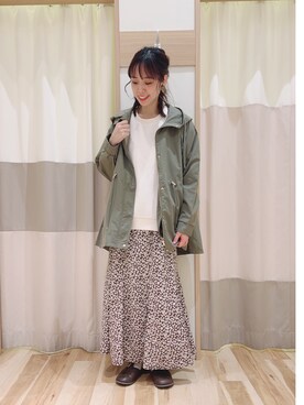 「サマンサモスモス」｜「アイテム（ブルゾン）」を使った、torikaiさん（レディース・160cm）の秋コーディネート