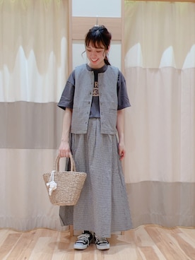 torikaiさん（レディース・160cm）の夏コーディネート