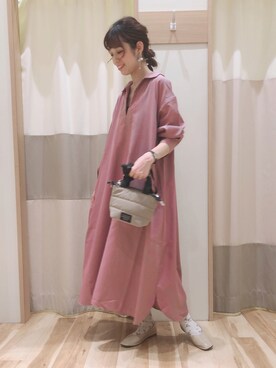 「Samansa Mos2 blue」｜「アイテム（パンプス）」を使った、torikaiさん（レディース・160cm）の秋コーディネート