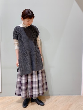 おの 🧸さん（レディース・161cm）の冬コーディネート