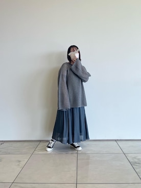 「#秋コーデ」｜「アイテム（その他トップス）」を使った、とわさん（レディース・164cm）の秋コーディネート