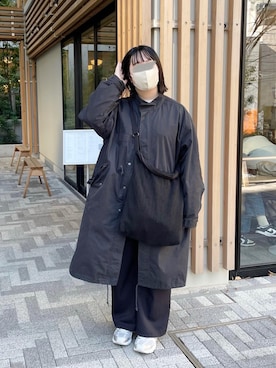 「remer（リメール）のアイテム（その他アウター）」を使った、とわさん（レディース・164cm）の冬コーディネート