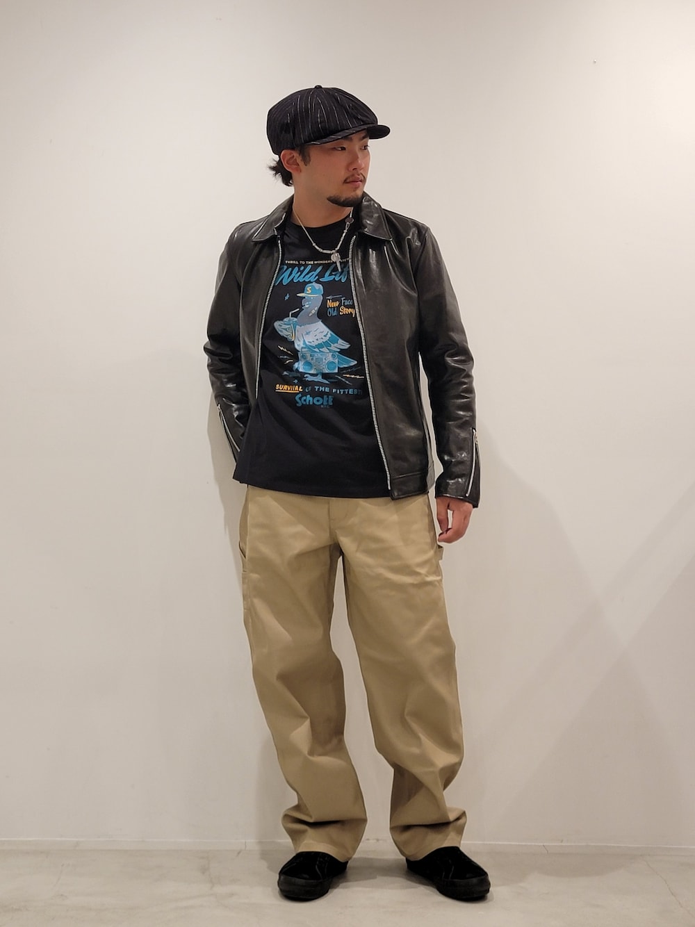Schott（ショット）の「SCHOTT-SINGLE BREAST RIDERS JACKET/ショット