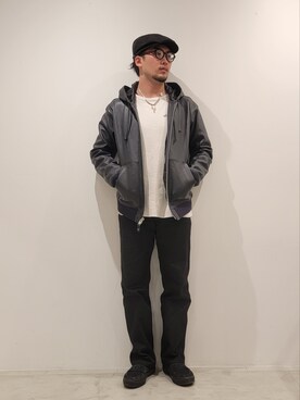 今野太那さん（メンズ・175cm）の冬コーディネート