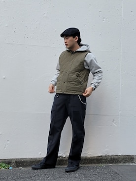 今野太那さん（メンズ・175cm）の冬コーディネート