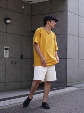 「summer」｜今野太那さん（メンズ・175cm）の夏コーディネート