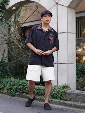 今野太那さん（メンズ・175cm）の夏コーディネート
