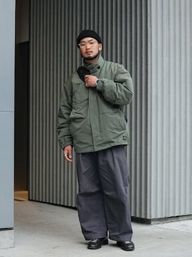 M-65 schott ショット ミリタリージャケット グリーン 古着 XL