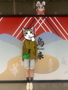 「NCAA（エヌシーエーエー）のアイテム」を使った、Angie🐇さん（レディース・167cm）の春コーディネート