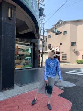 「napron（ナプロン）のアイテム」を使った、Angie🐇さん（レディース・167cm）の春コーディネート