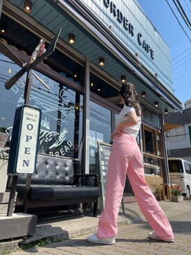 「SHEIN購入品」｜elica0624さん（レディース・163cm）の春コーディネート
