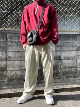 「DOCKERS（ドッカーズ）のアイテム（パンツ）」を使った、KoU（相互フォロー）さん（メンズ・172cm）の秋コーディネート
