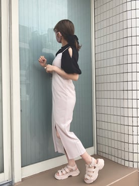 MOEKA(イエベ春/骨格ナチュラル)さん（レディース・157cm）の春コーディネート