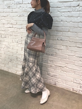 MOEKA(イエベ春/骨格ナチュラル)さん（レディース・157cm）の冬コーディネート