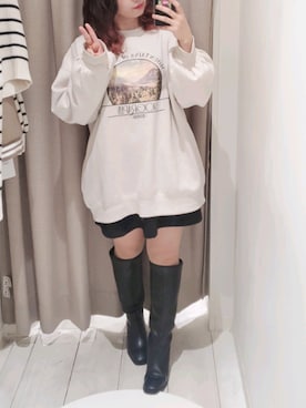 ゆい。さん（レディース・150cm）の冬コーディネート