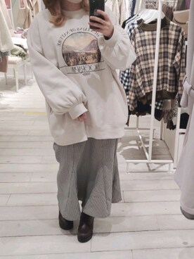 ゆい。さん（レディース・150cm）の冬コーディネート