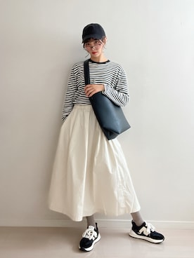 「無印」｜soriso0712さん（レディース・163cm）の春コーディネート