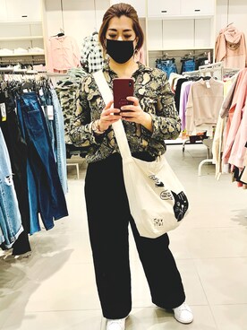 「widepants」｜pocharigirl77さん（レディース・155cm）の秋コーディネート