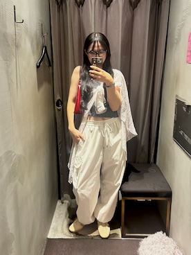 「アイテム（パンツ）」を使った、sm9elさん（レディース・165cm・10代）の夏コーディネート