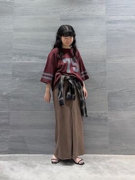 「2.718（ニーテンナナイチハチ）のアイテム」を使った、gg__miyaさん（レディース・150cm）の夏コーディネート