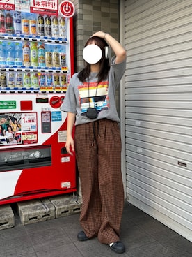 「ABYS（アビス）のアイテム」を使った、Hinaさん（レディース・158cm）の春コーディネート