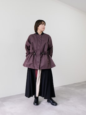 「DOLLUPOOPS（ドールアップウップス）のアイテム」を使った、DOLLUPOOPS_TEVALTさん（レディース・158cm）の冬コーディネート