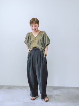 DOLLUPOOPS_TEVALTさん（レディース・158cm）の夏コーディネート