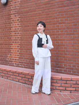 DOLLUPOOPS_TEVALTさん（レディース・158cm）の春コーディネート