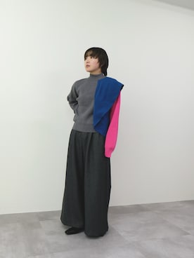 「DOLLUPOOPS（ドールアップウップス）のアイテム」を使った、DOLLUPOOPS_TEVALTさん（レディース・158cm）の秋コーディネート