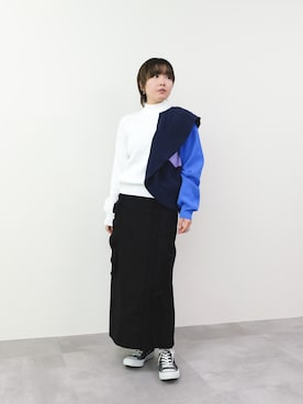 「DOLLUPOOPS（ドールアップウップス）のアイテム」を使った、DOLLUPOOPS_TEVALTさん（レディース・158cm）の冬コーディネート