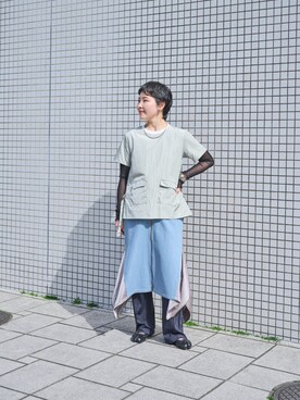 DOLLUPOOPS_TEVALTさん（レディース・158cm）の春コーディネート