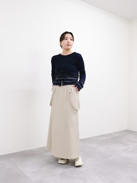 「DOLLUPOOPS（ドールアップウップス）のアイテム」を使った、DOLLUPOOPS_TEVALTさん（レディース・158cm）の冬コーディネート